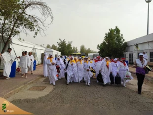 اعزام بیش از 44 هزار نفر از بانوان زائر به سرزمین عرفات + فیلم 9