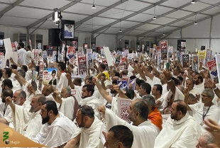 قطعنامه پایانی مراسم برائت از مشترکین قرائت شد ‌ 8