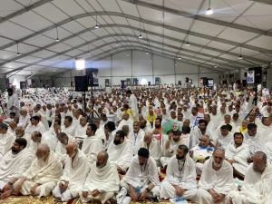 شعارات الحجاج الايرانيين في البراءة من المشركين