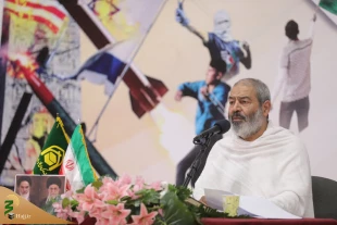 حجة الاسلام نواب فی مراسم البراءة من المشرکین؛ جذور  «البراءة من المشرکین» فی تاریخ الأنبیاء و الأدیان السماویة / الکیان الصهیونی هو «ید» أمریکا للجریمة 2