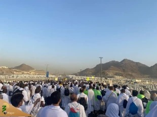 حجاج در سرزمین منا + گزارش تصویری 7