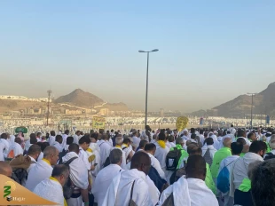 حجاج در سرزمین منا + گزارش تصویری 8