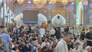دعای عرفه زائران ایرانی در خیمه گاه حسینی طنین انداز شد 6