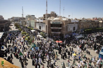 دعای عرفه در جوار حرم سیدالشهدا(ع)  2