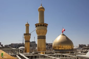 دعای عرفه در جوار حرم سیدالشهدا(ع)  2