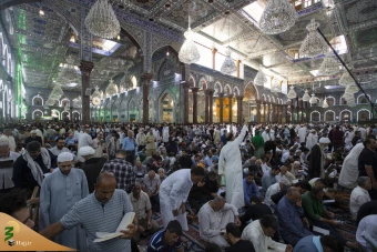 دعای عرفه در جوار حرم سیدالشهدا(ع)  3