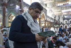 دعای عرفه در جوار حرم سیدالشهدا(ع)  4