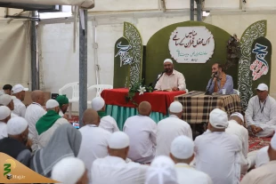 Qur'an fondness circle of the subcontinent pilgrims
Hojjat al-Islam Navvab: Obedience to God raised the status of "Ibrahim's family". 2