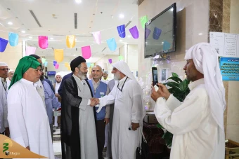 دیدار صمیمی سرپرست حجاج ایرانی با زائران کشورمان در مکه مکرمه _ 6 2
