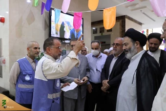 دیدار صمیمی سرپرست حجاج ایرانی با زائران کشورمان در مکه مکرمه _ 6 6