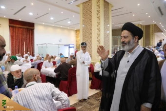 دیدار صمیمی سرپرست حجاج ایرانی با زائران کشورمان در مکه مکرمه _ 6 11