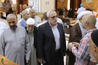 دیدار صمیمی سرپرست حجاج ایرانی با زائران کشورمان در مکه مکرمه _ 6 16