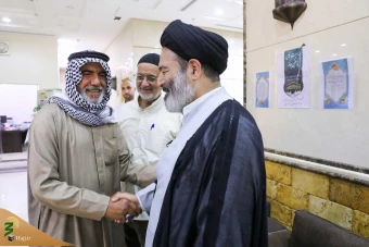 دیدار صمیمی سرپرست حجاج ایرانی با زائران کشورمان در مکه مکرمه _ 6 20