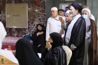 دیدار صمیمی سرپرست حجاج ایرانی با زائران کشورمان در مکه مکرمه _ 6 15
