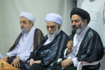 دیدار با زائران نخبه و فرهیخته مسلمان ۱۷ کشور 3