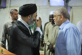 دیدار با زائران نخبه و فرهیخته مسلمان ۱۷ کشور 7