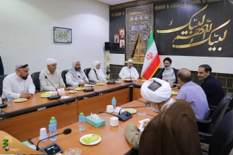 دیدار با رئیس و مسئولان حج جامو وکشمیر 5