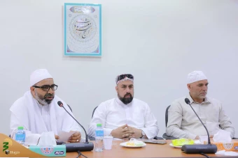 دیدار با رئیس و مسئولان حج جامو وکشمیر 6