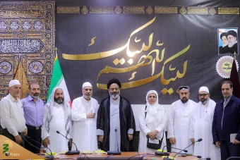 دیدار با رئیس و مسئولان حج جامو وکشمیر 8