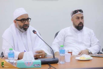 دیدار با رئیس و مسئولان حج جامو وکشمیر 12