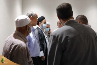 دیدار صمیمی سرپرست حجاج ایرانی با زائران کشورمان در مکه مکرمه _ 7 9