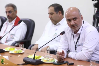 دیدار با مسئولان مرکز پزشکی حج و زیارت 4
