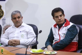 دیدار با مسئولان مرکز پزشکی حج و زیارت 15