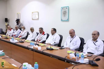 دیدار با مسئولان مرکز پزشکی حج و زیارت 20