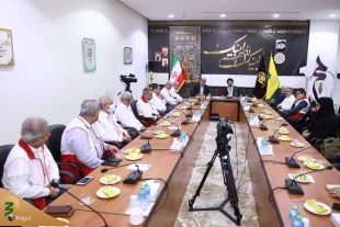 Hajj Medical Center Officials Meet With Head of Iranian Pilgrims 2