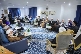 دیدار بارئیس شورایعالی حج و عمره عراق در مکه مکرمه 15