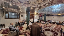 دیدارمسئول دفترنمایندگی بعثه رهبری از کاروان جانبازان اعزامی به عتبات عالیات 7