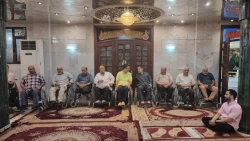 دیدارمسئول دفترنمایندگی بعثه رهبری از کاروان جانبازان اعزامی به عتبات عالیات 6