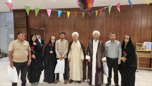 به مناسبت عید غدیر خم ویژه‌ برنامه مطلع عشق برای زوج‌های جوان در کربلای معلی برگزار شد 10