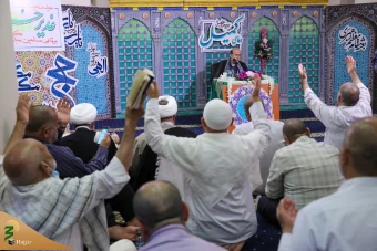 نخستین مراسم دعای کمیل زائران ایرانی بعد از ایام تشریق 2