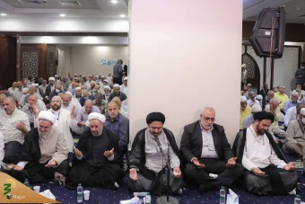 نخستین مراسم دعای کمیل زائران ایرانی بعد از ایام تشریق 6