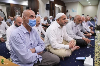 نخستین مراسم دعای کمیل زائران ایرانی بعد از ایام تشریق 36