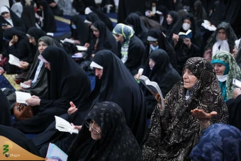 نخستین مراسم دعای کمیل زائران ایرانی بعد از ایام تشریق 14