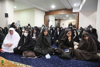 نخستین مراسم دعای کمیل زائران ایرانی بعد از ایام تشریق 37