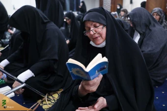 نخستین مراسم دعای کمیل زائران ایرانی بعد از ایام تشریق 15