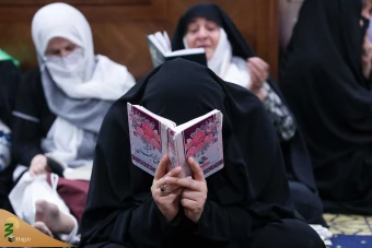 نخستین مراسم دعای کمیل زائران ایرانی بعد از ایام تشریق 16