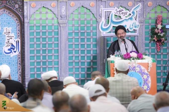 نخستین مراسم دعای کمیل زائران ایرانی بعد از ایام تشریق 42