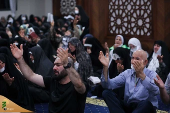 نخستین مراسم دعای کمیل زائران ایرانی بعد از ایام تشریق 23