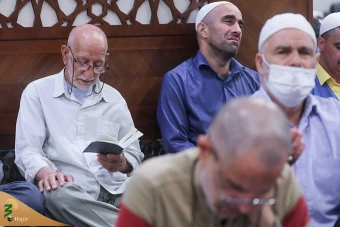 نخستین مراسم دعای کمیل زائران ایرانی بعد از ایام تشریق 25