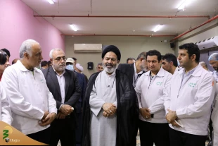 بازدید مسئولان حوزه حج و زیارت از آشپزخانه ابوجدایل  در مکه 11
