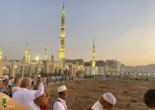 حال و هوای قبرستان بقیع در روز عید غدیر + فیلم و عکس 11