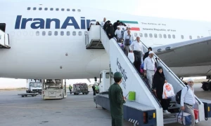 نخستین گروه حجاج خراسان شمالی از سرزمین وحی بازگشتند