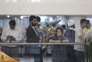 کاروان جانبازان حج تمتع وارد کشور شد + عکس 17