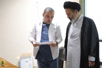 دیدار صمیمی سرپرست حجاج ایرانی با زائران کشورمان در مکه مکرمه _ 9 26