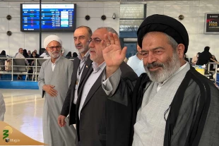 بازدید سرپرست حجاج ایرانی از روند خروج حجاج کشورمان از فرودگاه جده 2