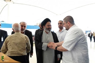 بازدید سرپرست حجاج ایرانی از روند خروج حجاج کشورمان از فرودگاه جده 6